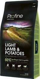 Profine Dog Light Lamb & Potatoes 15Kg από το Plus4u
