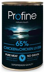 Profine Nature's Touch Υγρή Τροφή Σκύλου με Κοτόπουλο χωρίς Σιτηρά σε Κονσέρβα 400γρ.