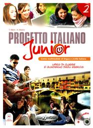 PROGETTO ITALIANO JUNIOR 2 STUDENTE ED ESERCIZI (+CD) (A2) - Edilingua