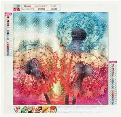 Ψηφιδωτό Μωσαϊκό ''Πικραλίδες'' 30x30cm - Aria Trade
