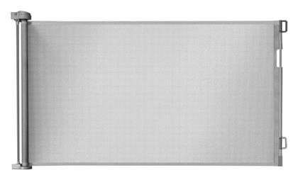 Πτυσσόμενη Προστατευτική Πόρτα με Βίδες από Μέταλλο σε Γκρι Χρώμα 180x85cm - Aria Trade