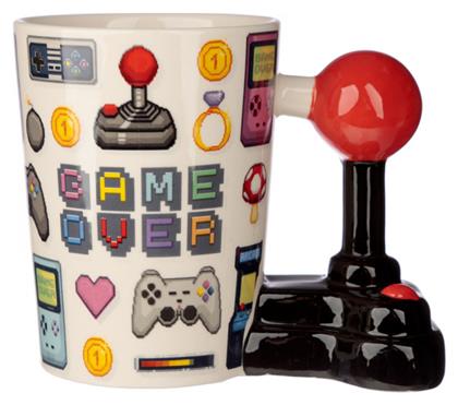 Game Over - Joystick Κούπα Κεραμική Πολύχρωμη 355ml Puckator