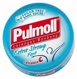 Extra Stront Fort Vitamin C Καραμέλες για Παιδιά για Ξηρό Βήχα χωρίς Γλουτένη Μέντα 45gr Pulmoll