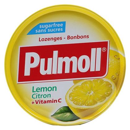 Vitamin C Καραμέλες χωρίς Γλουτένη Λεμόνι 45gr Pulmoll