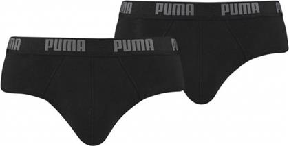 Ανδρικά Σλιπ Μαύρα Μονόχρωμα 2Pack Puma