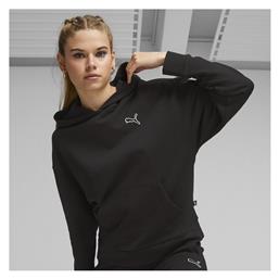 Better Essentials Γυναικείο Φούτερ με Κουκούλα Μαύρο Puma