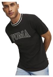 Big Ανδρική Μπλούζα Κοντομάνικη Μαύρη Puma