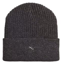 Puma Classics Beanie Unisex Σκούφος Πλεκτός σε Γκρι χρώμα