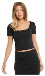 Puma Classics Κοντομάνικο Crop Top Μαύρο από το Asos
