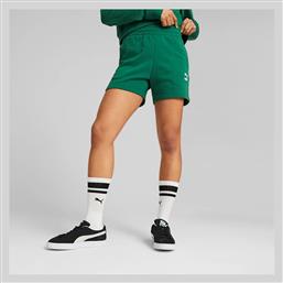 Classics Pintuck Γυναικείο Σορτς Πράσινο Puma