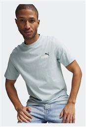 Ess+ 2 Col Small Ανδρικό T-shirt Κοντομάνικο Τιρκουάζ Puma