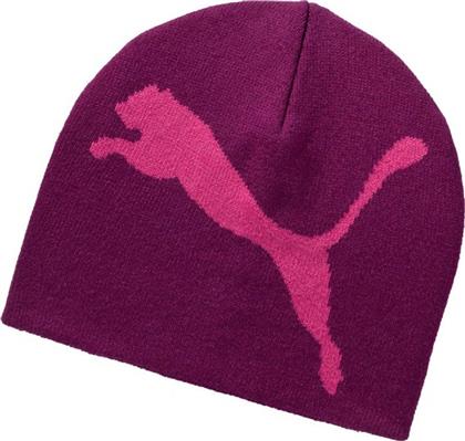 Essential Big Cat Γυναικείος Beanie Σκούφος σε Μωβ χρώμα Puma