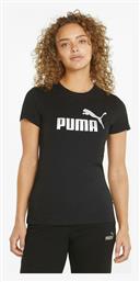 Essentials Γυναικείο Αθλητικό T-shirt Μαύρο Puma