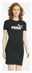 Essentials Καλοκαιρινό Mini T-shirt Φόρεμα Μαύρο Puma