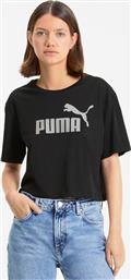 Puma Essentials Metallic Black από το Cosmossport
