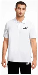 Essentials Polo Μπλούζα Λευκή Puma
