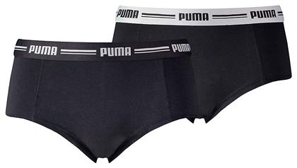 Puma Γυναικεία Boxer 2Pack Μαύρα από το MybrandShoes