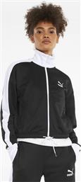 Iconic Γυναικεία Φούτερ Ζακέτα Μαύρη Puma