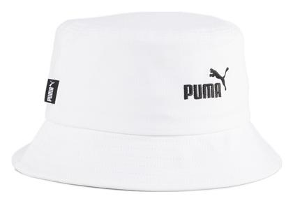 Υφασμάτινo Ανδρικό Καπέλο Στυλ Bucket Λευκό Puma