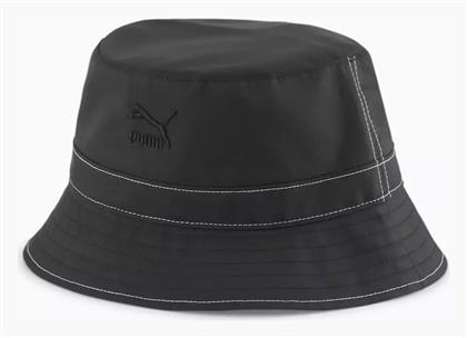 Υφασμάτινo Ανδρικό Καπέλο Στυλ Bucket Μαύρο Puma