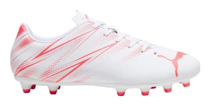 Παιδικά Ποδοσφαιρικά Παπούτσια με Τάπες White-Fire Orchid Puma
