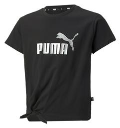 Παιδική Μπλούζα Κοντομάνικη Μαύρη Puma