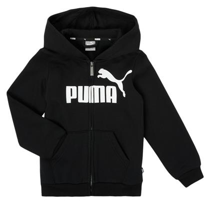 Παιδική Ζακέτα Φούτερ Essential Big Logo Μαύρη Puma