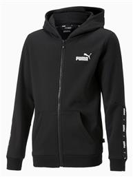 Παιδική Ζακέτα Φούτερ Μαύρη Puma