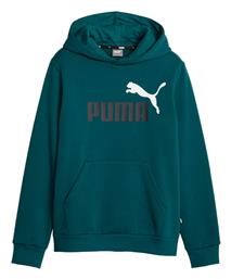 Παιδικό Φούτερ με Κουκούλα Πράσινο Essentials Puma