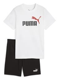 Παιδικό Σετ με Σορτς Καλοκαιρινό 2τμχ Μαύρο Puma