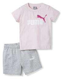 Παιδικό Σετ με Σορτς Καλοκαιρινό 2τμχ Ροζ Puma