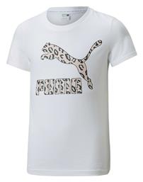 Παιδικό T-shirt Λευκό Puma