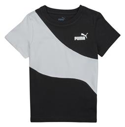 Παιδικό T-shirt Μαύρο Puma