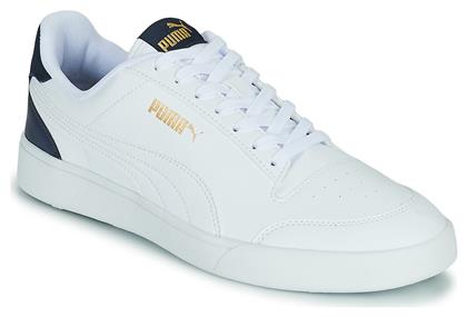 Shuffle Unisex Sneakers Λευκά Puma