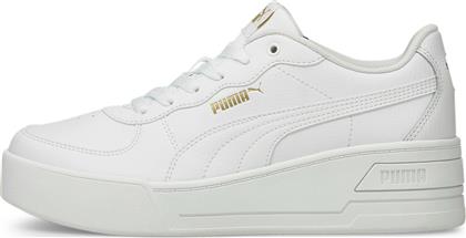 Puma Skye Wedge Γυναικεία Sneakers Λευκά από το Troumpoukis