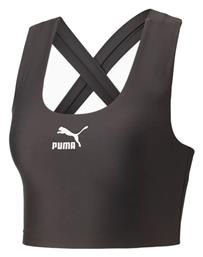 T7 Γυναικείο Αθλητικό Crop Top Αμάνικο Μαύρο Μαύρο Puma