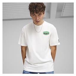 Team T-shirt Λευκό Puma