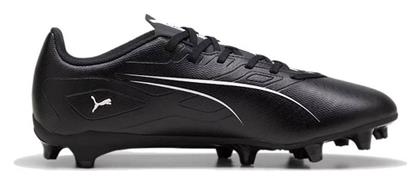 Ultra 5 Play Ποδοσφαιρικά Παπούτσια με Τάπες Μαύρα Puma