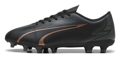 Ultra Play Ποδοσφαιρικά Παπούτσια με Τάπες Μαύρα Puma