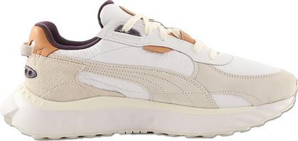 Puma Wild Rider SC Ανδρικό Sneaker Μπεζ από το Favela