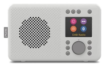 Elan Connect Επιτραπέζιο Ραδιόφωνο Μπαταρίας DAB+ με Bluetooth και USB Λευκό Pure