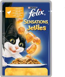 Purina Felix Sensations Jellies Κοτόπουλο/Καρότα 100gr από το Plus4u