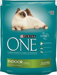 Purina One Bifensis Indoor Ξηρά Τροφή για Ενήλικες Γάτες με Γαλοπούλα 0.8kg από το ΑΒ Βασιλόπουλος