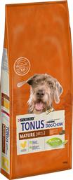 Purina Tonus Dog Chow Mature Adult 14kg Ξηρά Τροφή για Ενήλικους Σκύλους με Κοτόπουλο