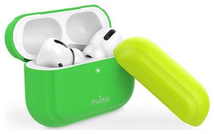 Silicon Case Icon Fluo Πράσινο (Apple AirPods Pro) Puro