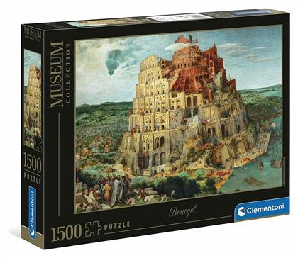 Puzzle Bruegel, The Tower of Babel 2D 1500 Κομμάτια - Clementoni