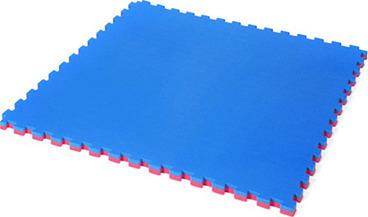 Flip Flop Δάπεδο Παζλ Γυμναστηρίου Διπλής Όψης Κόκκινο/Μπλε 100x100x2.5cm 1τμχ