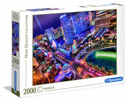Puzzle High Quality Collection: Λας Βέγκας 2D 2000 Κομμάτια - Clementoni