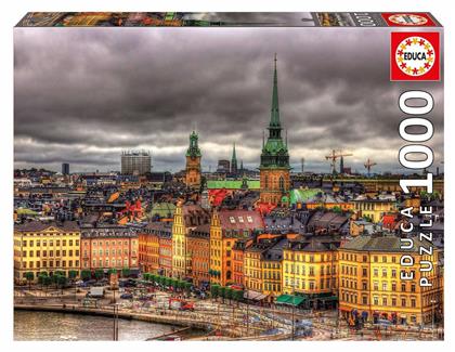 Puzzle Views Of Stockholm Sweeden 2D 1000 Κομμάτια - Educa