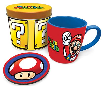 Super Mario Κούπα Κεραμική Πολύχρωμη 370ml 2τμχ Pyramid International